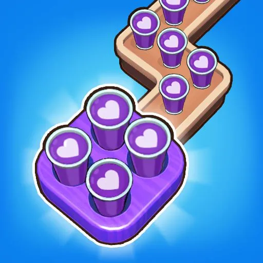 Coffee Match Rush: Sort Puzzle – Jogo de Puzzle Online Grátis de Lógica e Organização 3D