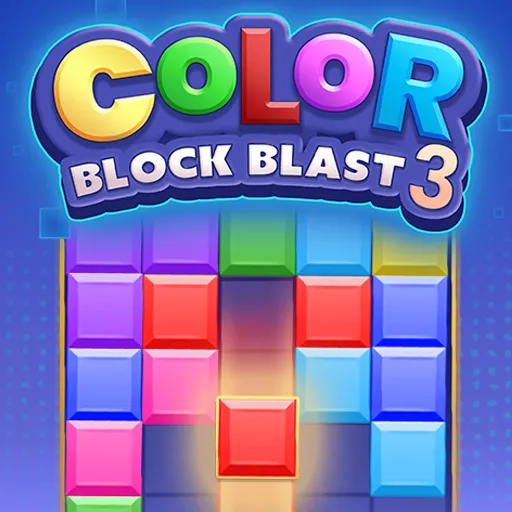 Color Block Blast 3: Jogo Match 3 de Blocos Coloridos e Combos Estratégicos