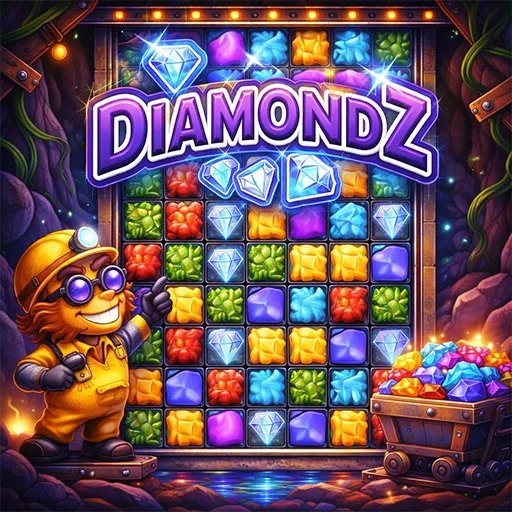 DiamondZ: Jogo Match-3 Online Grátis de Joias, Diamantes e Puzzle