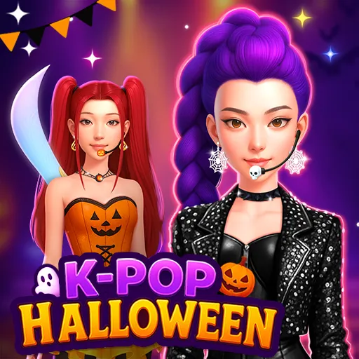 K-Pop Hunter Halloween Fashion: Jogo de Meninas Online Grátis de Moda e Vestir