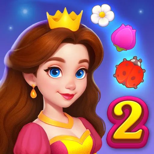 Royal Garden Match 2: Jogo de Puzzle Match-3 Online Grátis de Jardim